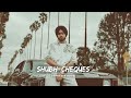 Cheques ( Slowed + Reverb ) - Shubh