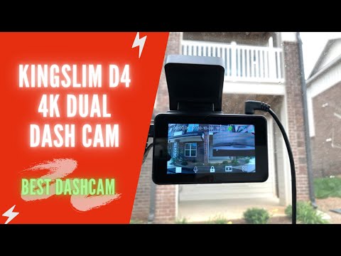 Kingslim D4 Review | Kingslim D4 4K Dual Dash Cam Manual, Setup, Installation | Kingslim D4 Dash Cam
