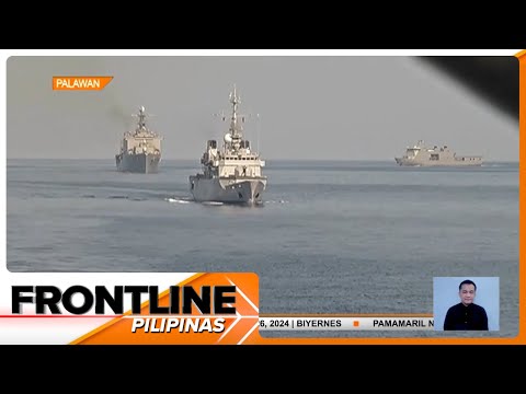 Mga barko ng Pilipinas, US, at France, nagsagawa ng medical at replenishment drills