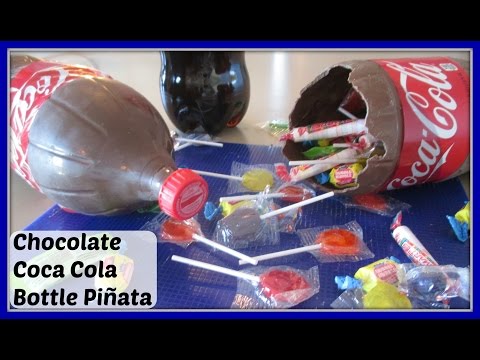 How to Make a Chocolate Coca Cola Bottle Piñata! Fun diy Recipe for Cinco de Mayo