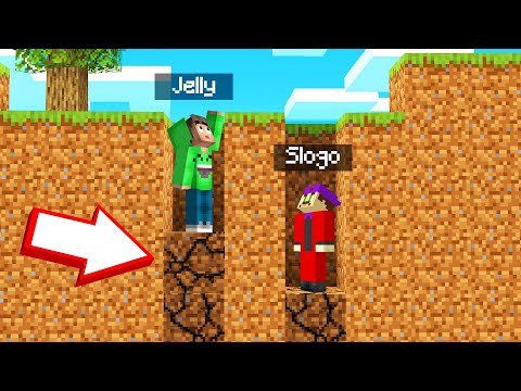 Jelly - MINECRAFT But The GROUND Is QUICKSAND! (Survive)