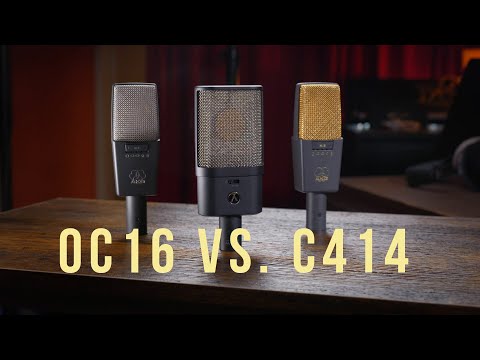 Austrian Audio OC16 vs. AKG C414 XLS vs. C414 XLII