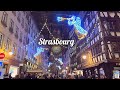 [4K]🇫🇷Strasbourg, France : Capital of Christmas🎄🎅The most beautiful Christmas Market in Europe💗 2022
