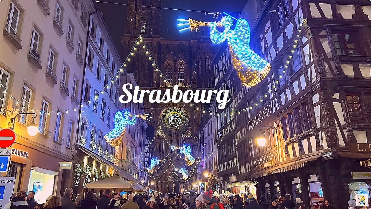 [4K]????Strasbourg, France : Capital of Christmas????The most beautiful Christmas Market in Europe?? 2022