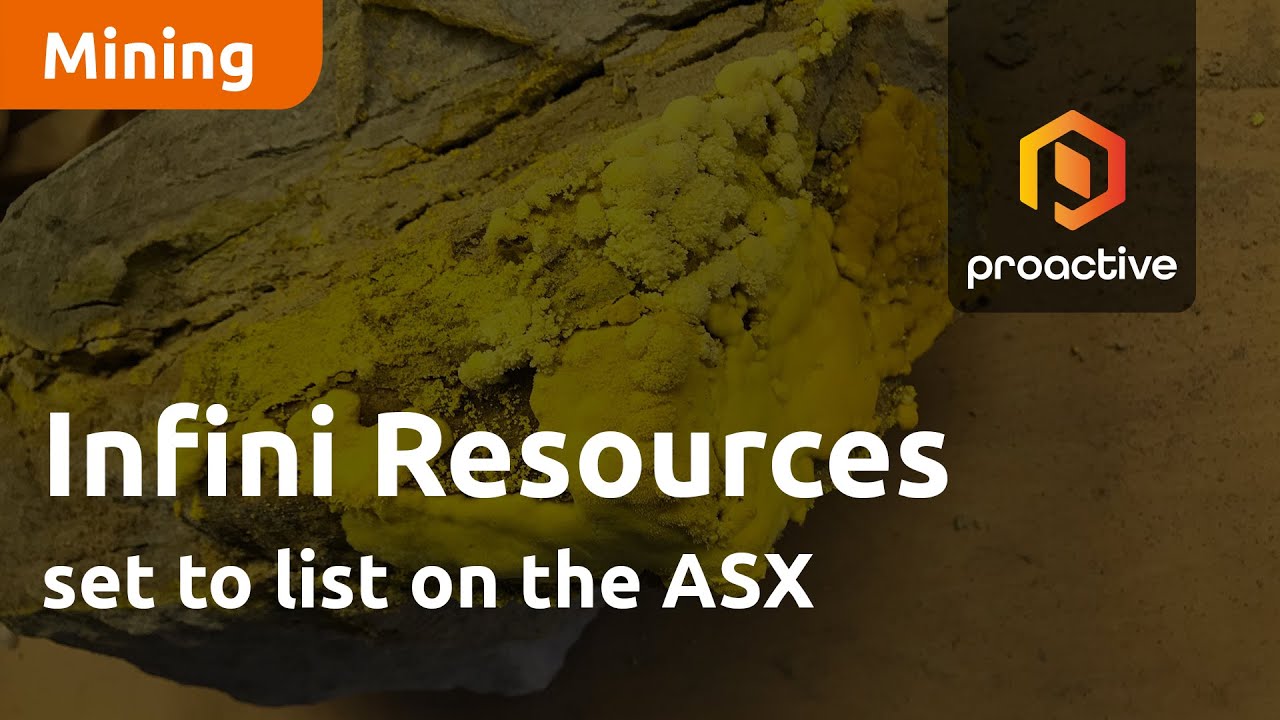 Infini Resources set to list on the ASX