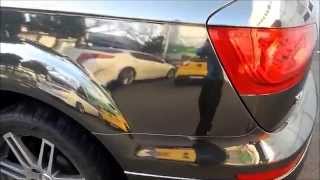 audi q7 quattro black chrome wrap