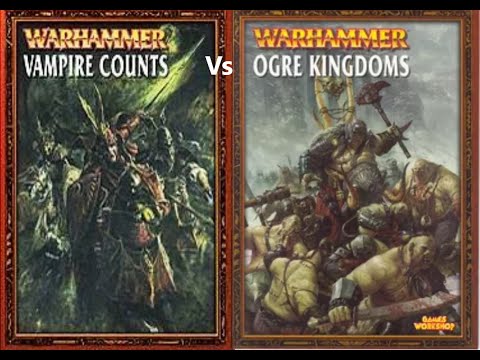 Warhammer Fantasy 6th Edition Battle Report - Ogres Vs Vampire Counts 1250 Points #58