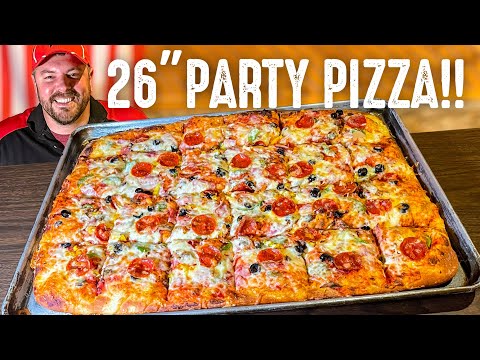 Super Deluxe 26" Party Pizza Challenge in Virginia!!