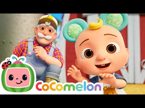 農夫在山谷裡｜動物們玩假裝遊戲｜CoComelon 兒歌與童謠 (The Farmer in the Dell | Farm Animals Play Pretend | CoComelon Nursery Rhymes & Kids Songs)