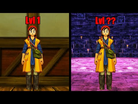 Dragon Quest VIII at the Lowest Possible Level