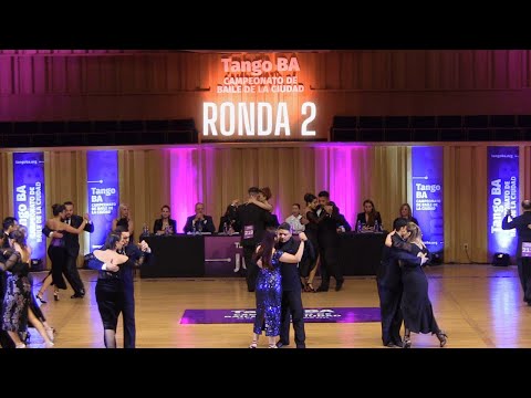 TANGO DE PISTA  adulto Ronda 2 Campeonato de baile de la ciudad  #tangoba