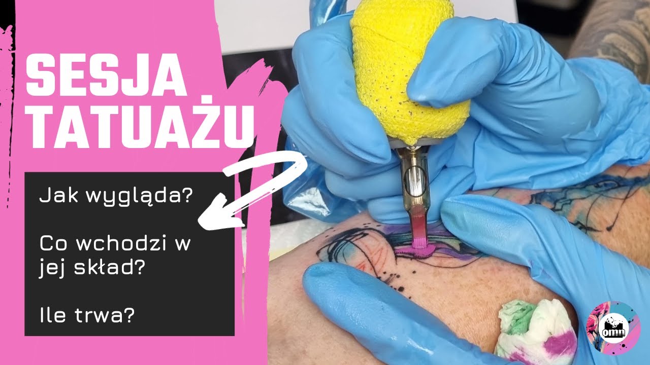 JAK PRZEBIEGA TATUOWANIE Wykonanie tatuażu krok po kroku.