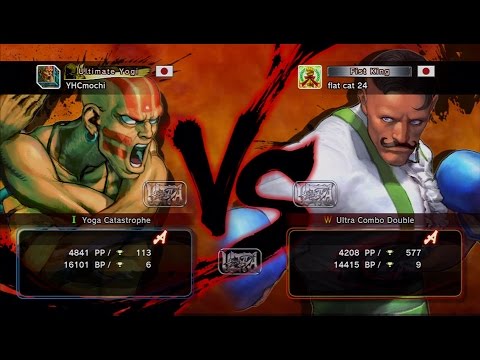YHCmochi [Dhalsim] vs flat cat 24 [Dudley] USF4