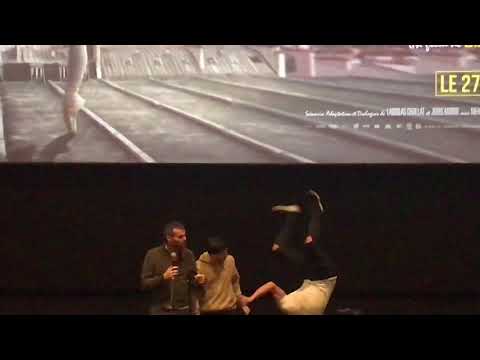 Show de rayane bensetti pour l’avant première du film let’s dance