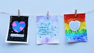 DIY LOVE CARDS 💜💚💛 DIY gifts for boyfriend 😍 VALENTINE'S DAY GIFTS FOR HIM