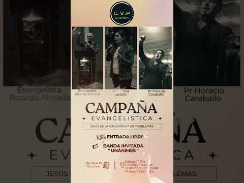 18 y 19 de octubre campaña envagelica en 1 de Mayo Entre Rios #diosteama #fe #amor #motivacion
