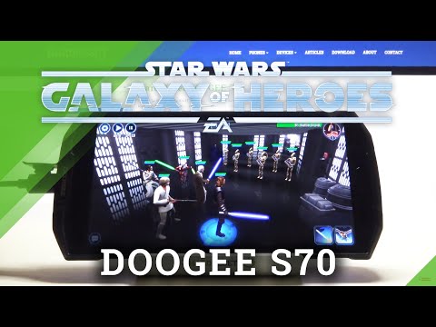 Star Wars Galaxy of Heroes Gameplay on DOOGEE S70 - Device Efficient Review