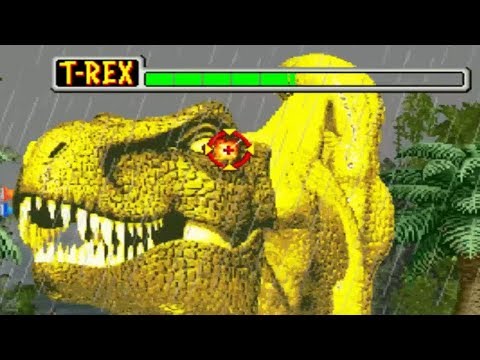 Jurassic Park arcade - FULL GAME Walkthrough (No Commentary)