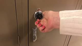 For new middle schoolers: How to open your locker