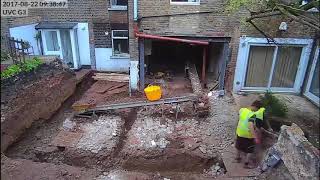 Lower ground floor flat development in two minutes! KESZ Construction