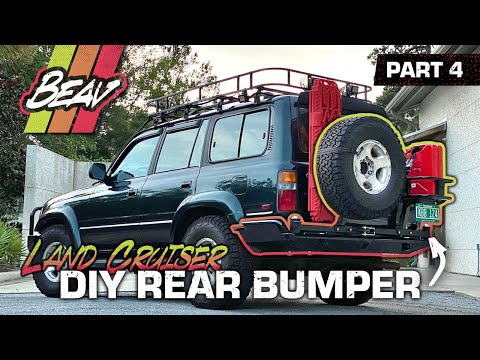 Custom DIY Off-Road Bumper - 80 Series Overland Land Cruiser - 4x4 Labs