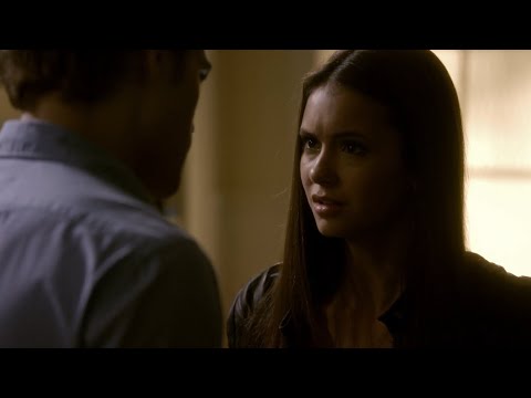 TVD 1x6 - Vicki is transitioning to a vampire, Damon turned her | Delena Scenes HD