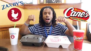Who Makes the Best Chicken Fingers? Raising Canes vs. Zaxbys!