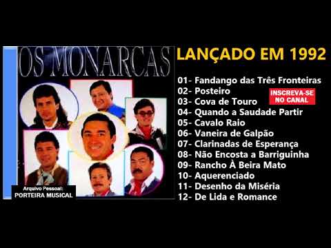 OS MONARCAS - CD COMPLETO (1992)