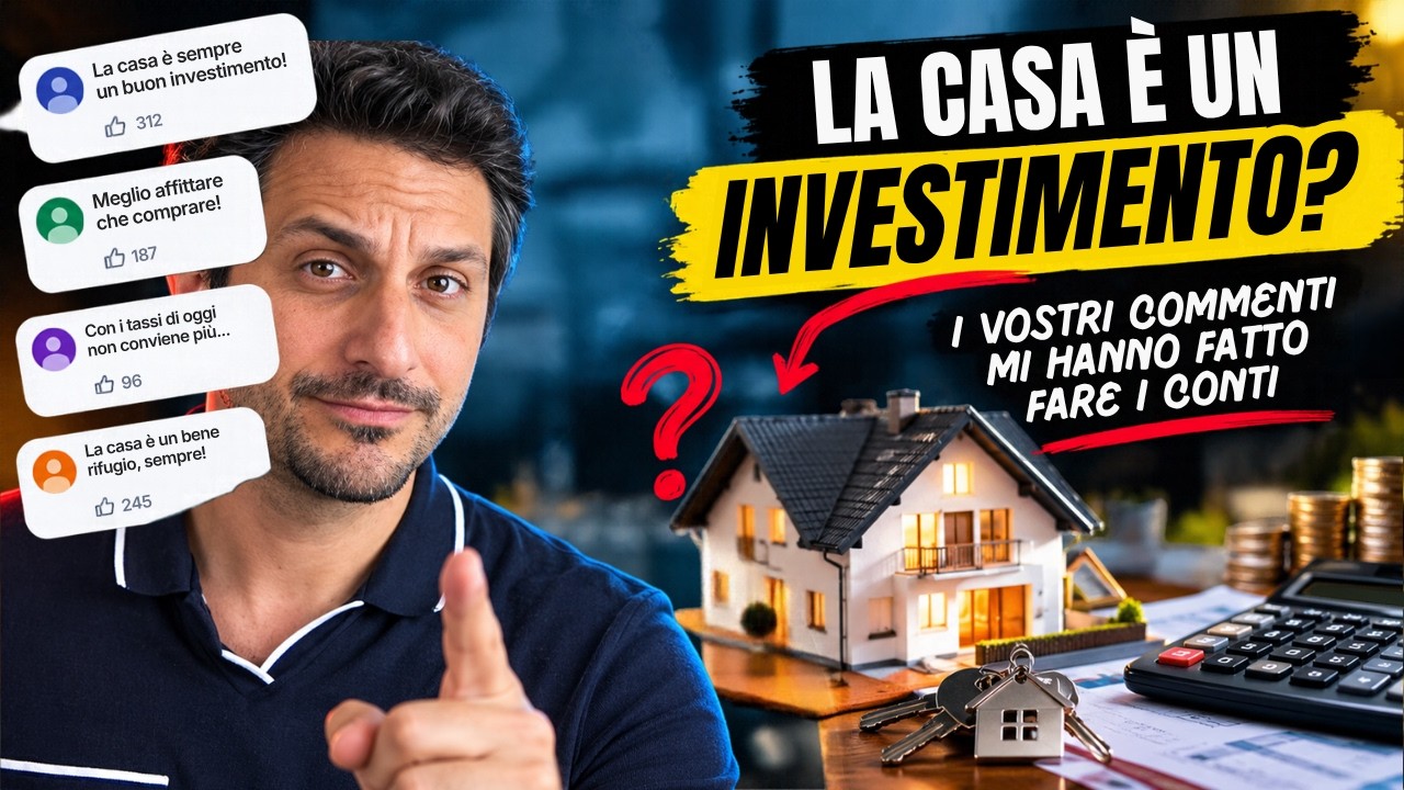 La casa è un investimento? I VOSTRI COMMENTI: mi hanno fatto fare i conti