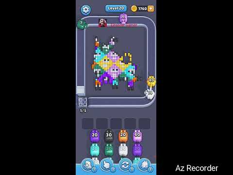 Pixel Flow Level 20 Walkthrough