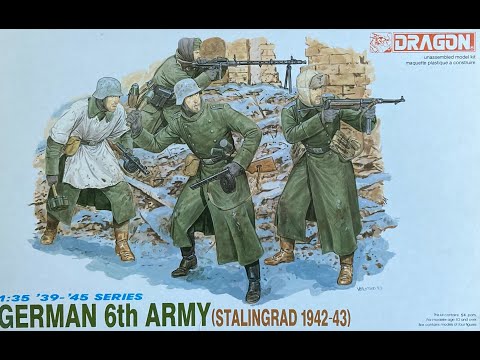 Dragon 6017 German 6th Army Stalingrad 1942-43 Video Preview