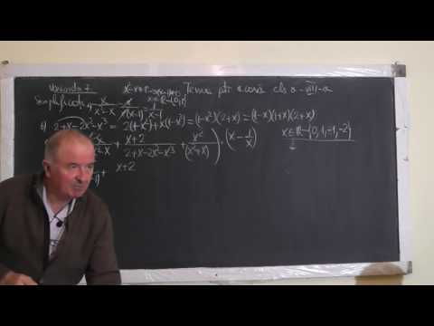 1/2 1295 Conditii de existenta ale unei Expresii Factorizarea Formule de calcul prescurtat Clasa 8