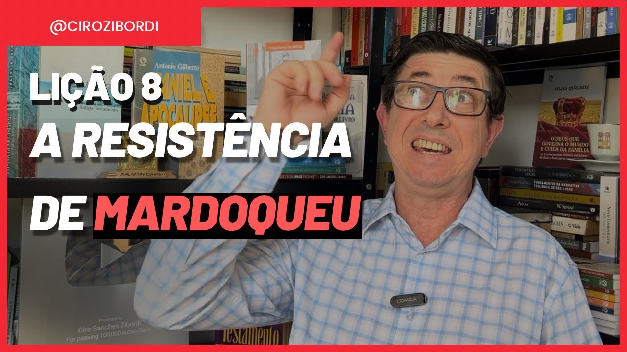 A Resistência de Mardoqueu | ​⁠Lição 8 | CPAD | EBD | @Cirozibordi ​⁠