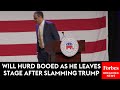 BREAKING NEWS: Will Hurd Booed As He Leaves Stage At Major GOP Iowa Event After Attacking Trump