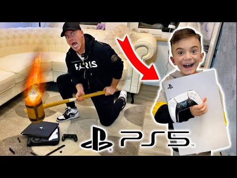 PS4 von SELIM zerstören & mit PS5 überraschen!!! 😱🚨