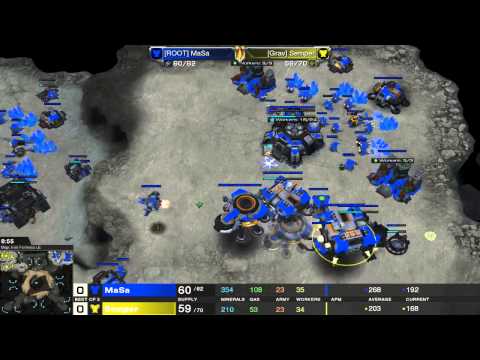 ROOT MaSa vs Grav Semper - WCS NA Season 2 2015 Qualifier