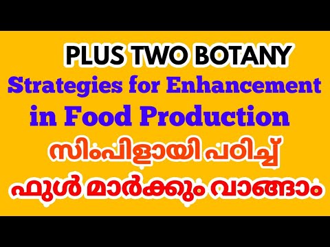 Plustwo botany | strategies for enhancement | part2 | +2 botany strategies for | science master |