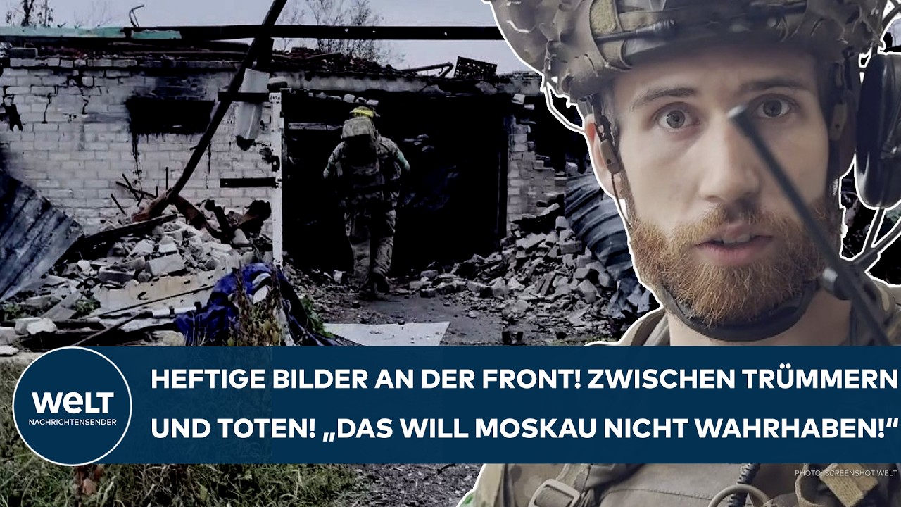 UKRAINE-KRIEG: "Das will Russland nicht wahrhaben!" - Exklusive Bilder! Zwischen Trümmern und Toten!