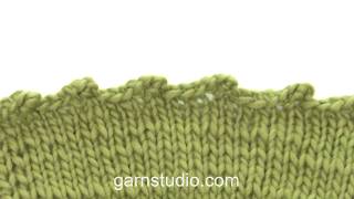 Video thumbnail for Hvordan felle av med picot = 3 masker økt og 3 masker mellom