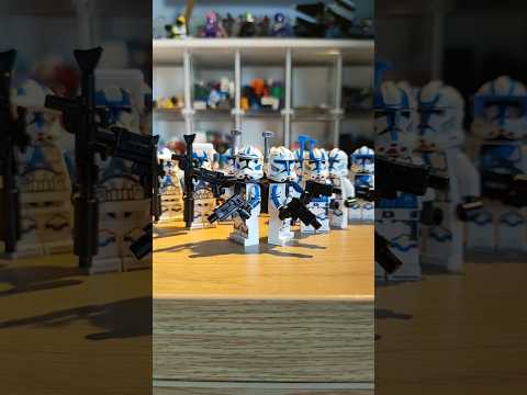 My 501st army!!!! #buildyourarmy #clonewars #legosets #legostarwars #starwars