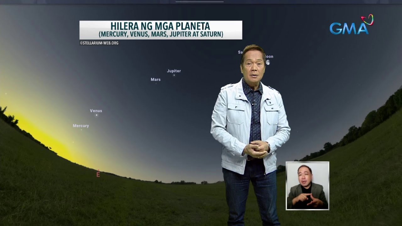 Planetang Mercury, Venus, Mars, Jupiter at Saturn, posibleng masilayan sa huling... | 24 Oras