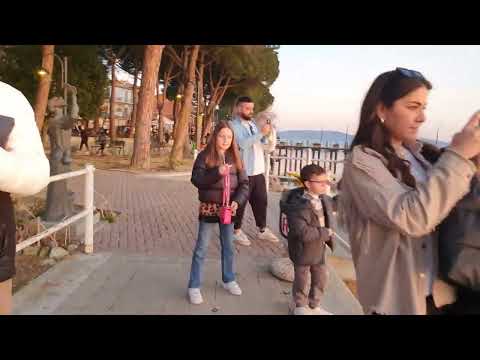 Passignano Sul Trasimeno, Italy Walk Tour Sunset