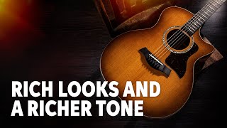 Video thumbnail for Taylor 514ce Urban Red Ironbark Acoustic-electric Guitar Demo by Sweetwater