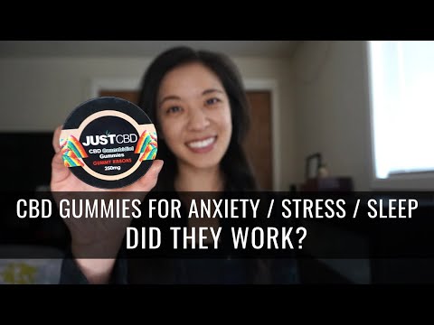 JUSTCBD GUMMIES REVIEW (FOR ANXIETY / STRESS / SLEEP)