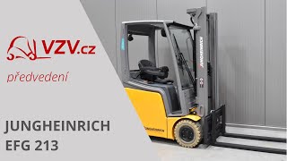 Jungheinrich EFG 213 three-wheel forklift for sale - Image 4 | Forkliftonline Jungheinrich EFG 213 three-wheel forklift | Image 4 - Forkliftonline