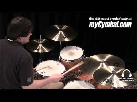 Meinl 18" Byzance Traditional Medium Crash Cymbal (B18MC-1030813Z)