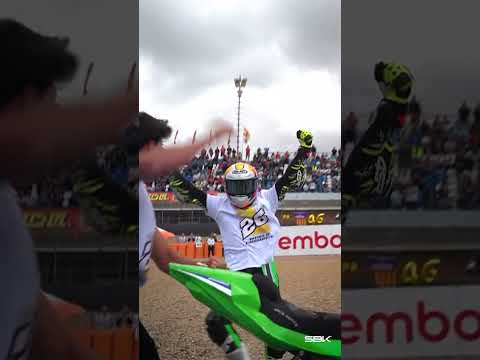 ONE BACKFLIP, ONE HISTORIC TITLE! 🏆🔥 | 2026 #SpanishWorldSBK 🇪🇸