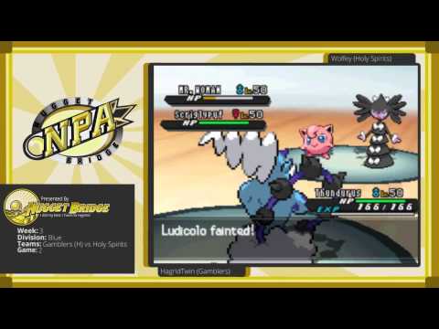 NPA Season 2 Week 3 - HagridTwin (Goldenrod Gamblers) vs Wolfey (Hearthome Holy Spirits) Game 2