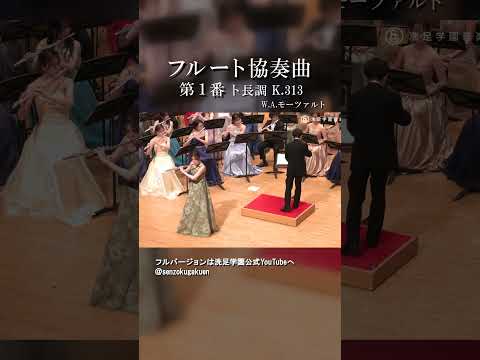 フルート協奏曲 第１番 ト長調 K.313