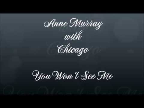 Anne Murray with Chicago - You Won't See Me